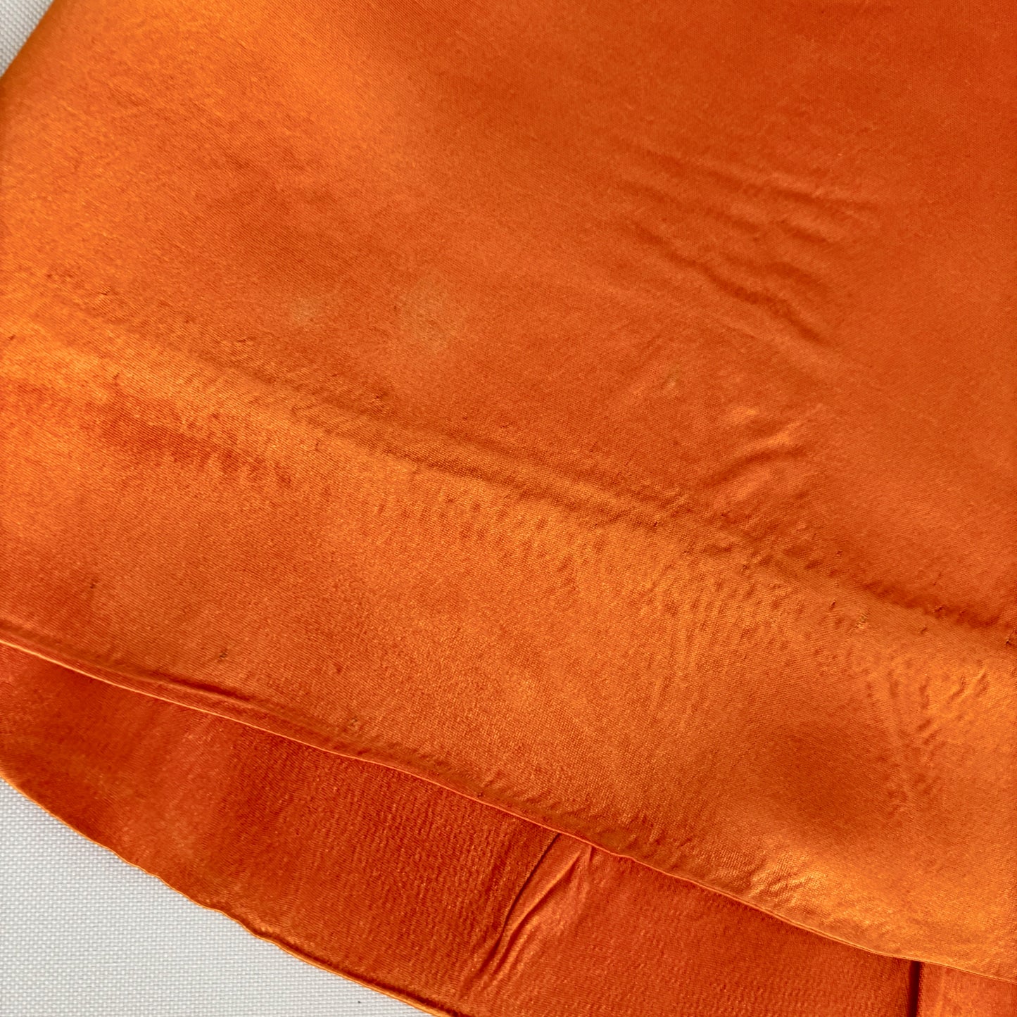 1940s/50s Marjorie Montgomery Liquid Satin Pocket Skirt | Large