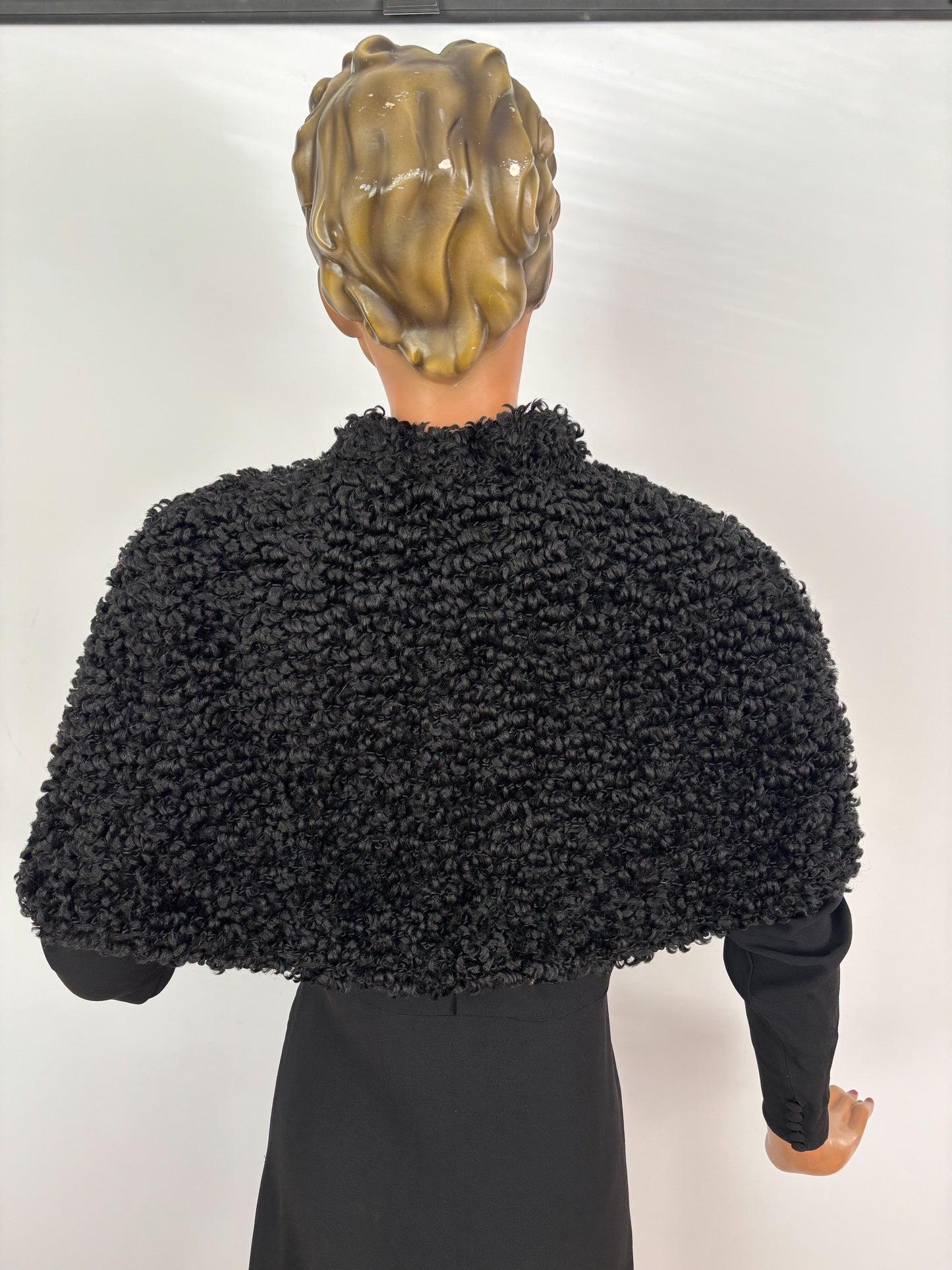 1930s/40s Astrakhan Capelet