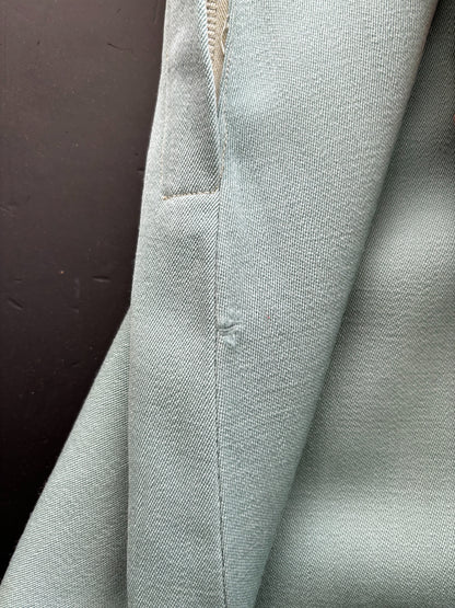 1940s Green Gabardine Skirt | XS/S