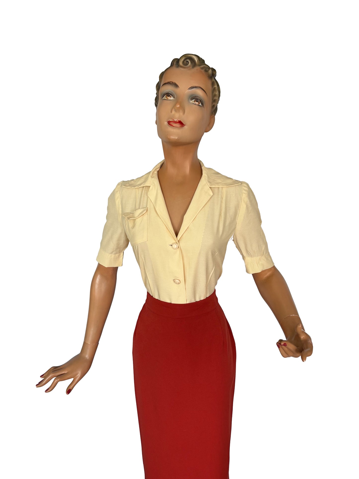 1940s Style Blouse | M/L