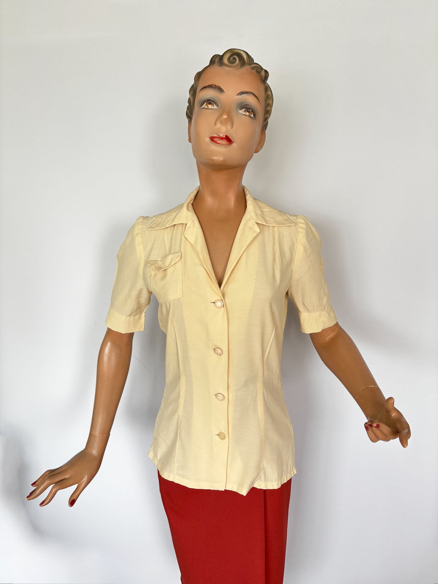 1940s Style Blouse | M/L