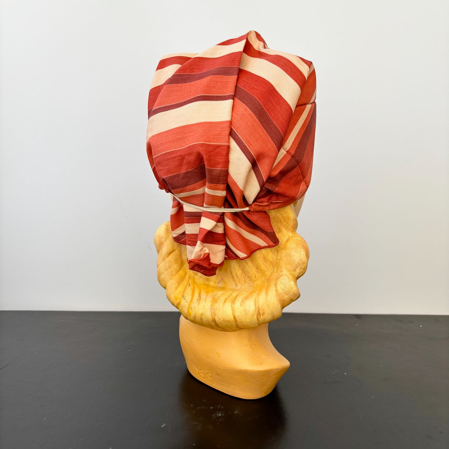 1960s Deadstock Bandana Hair Scarf Stripe