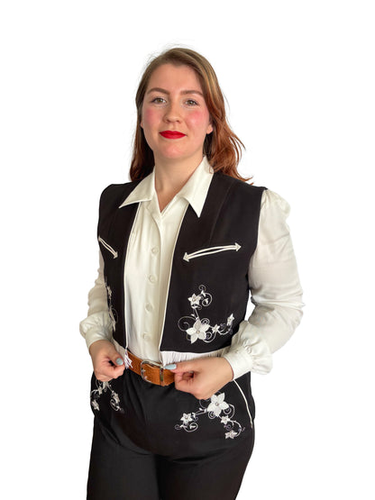 Lily-Mae Embroidered Western Bolero - Made to Order