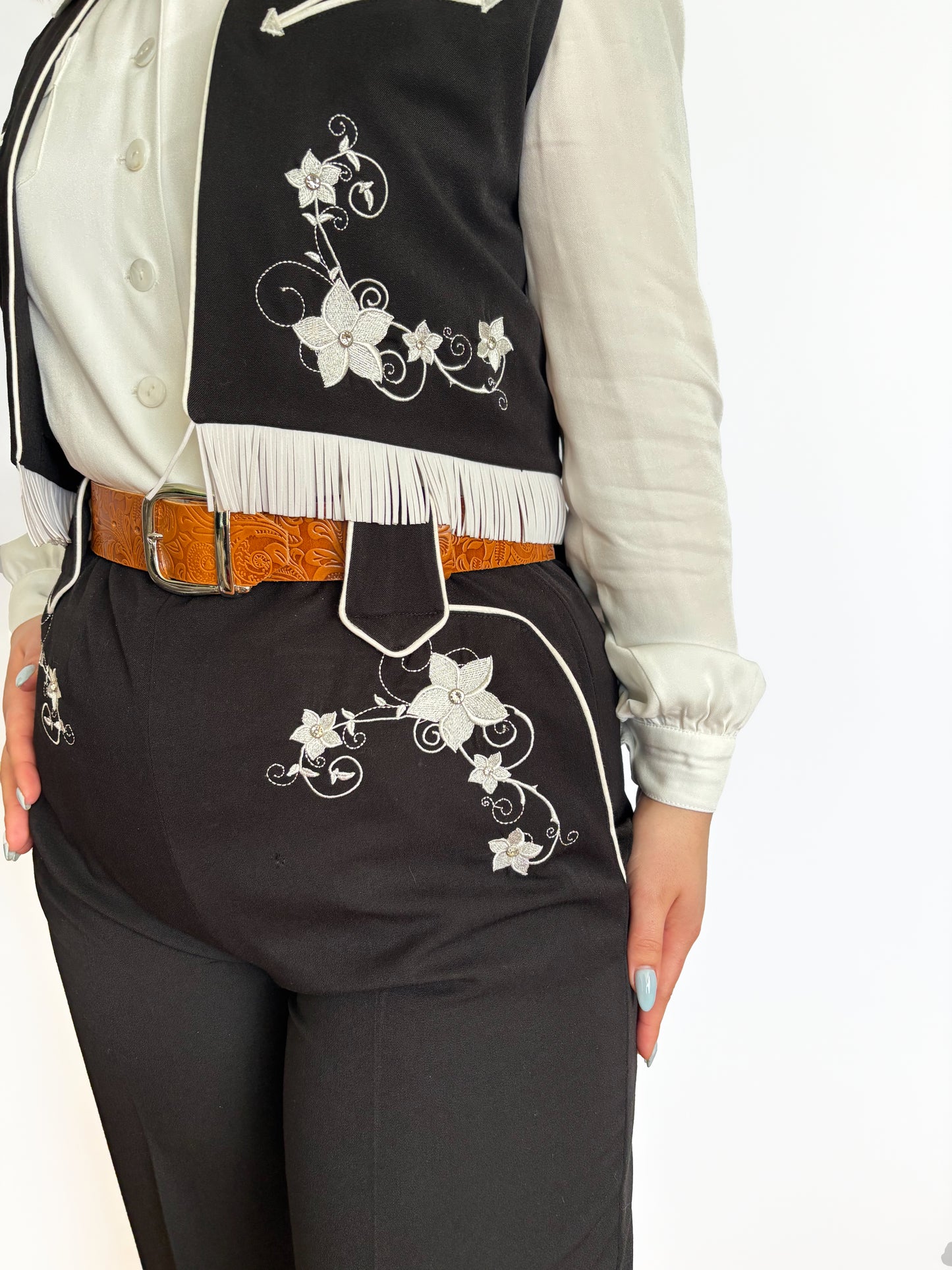 Lily-Mae Embroidered Western Bolero - Made to Order
