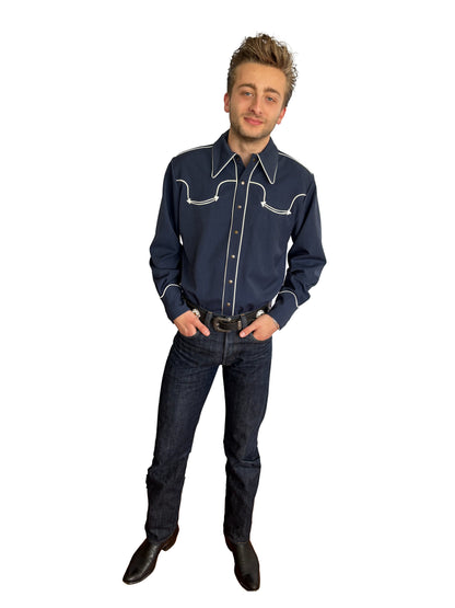 Lee Herren Westernhemd im 40er-Stil, Grün - Auf Bestellung