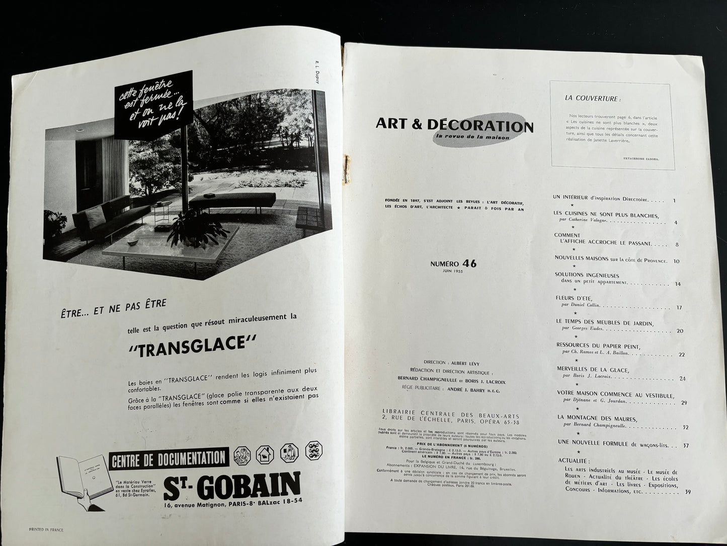 Art & Décoration Magazine No 46 1955