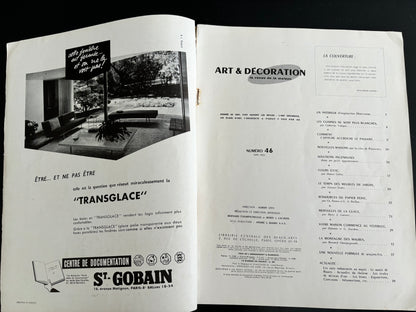 Art & Décoration Magazine No 46 1955