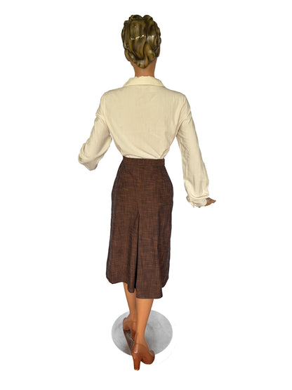 1940s/50s Style Blouse | Large