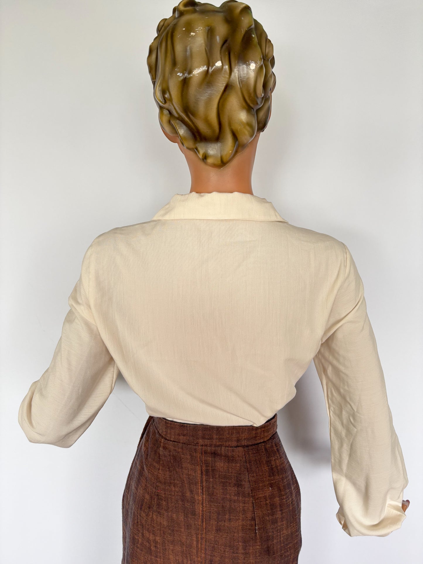 1940s/50s Style Blouse | Large