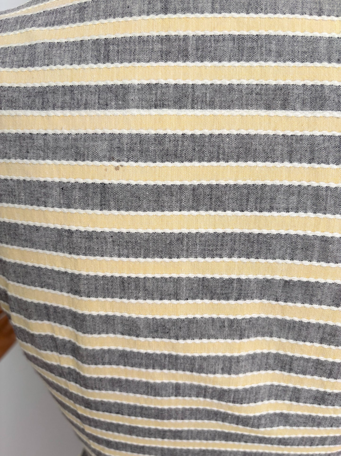 M | 1940s/50s Striped Cotton Day Dress