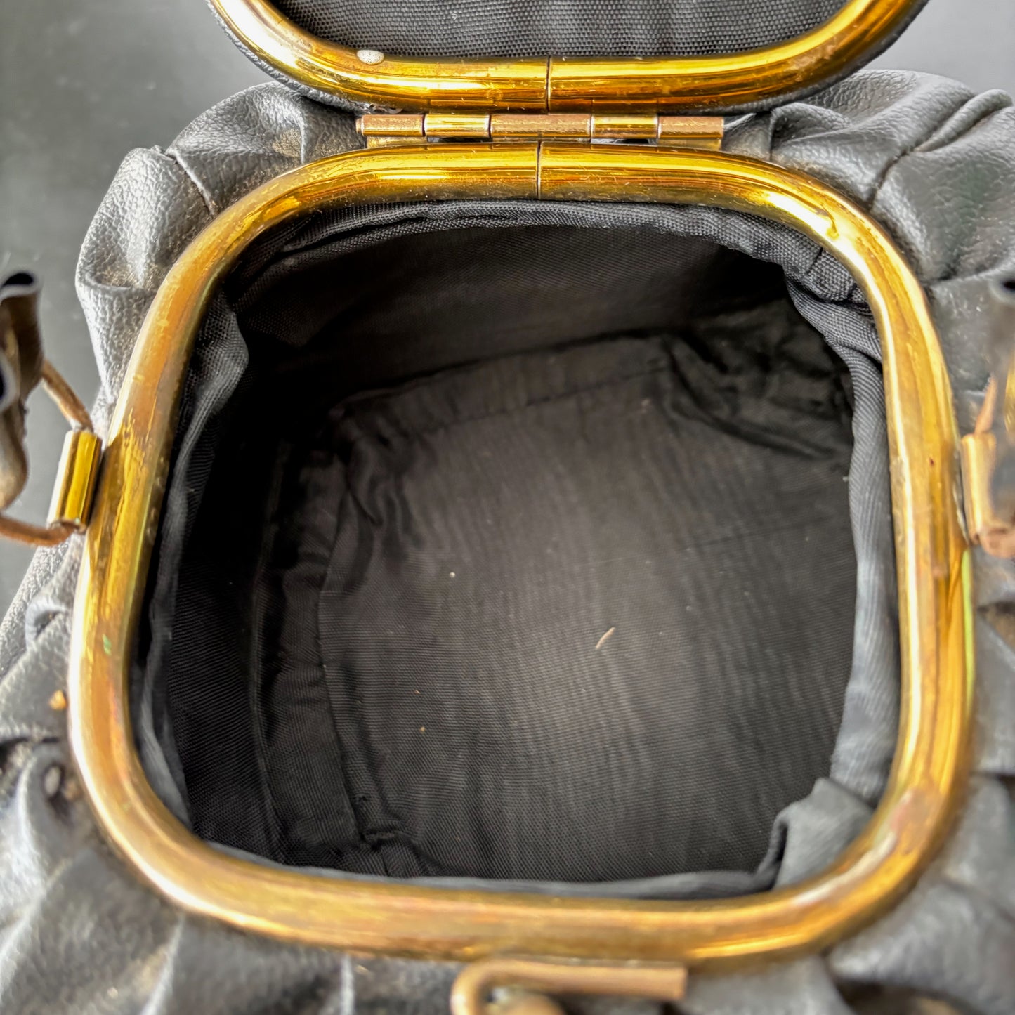 1950s Box Handbag