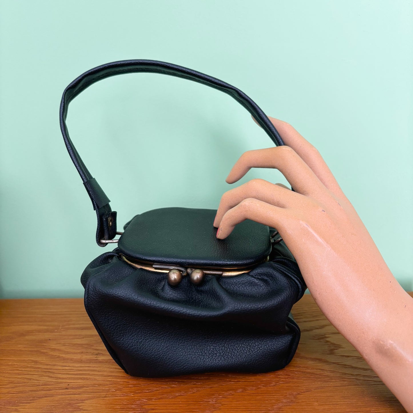 1950s Box Handbag