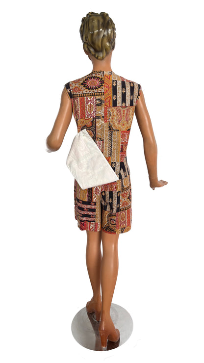 M | 1960s/70s Sears Paisley Print Playsuit