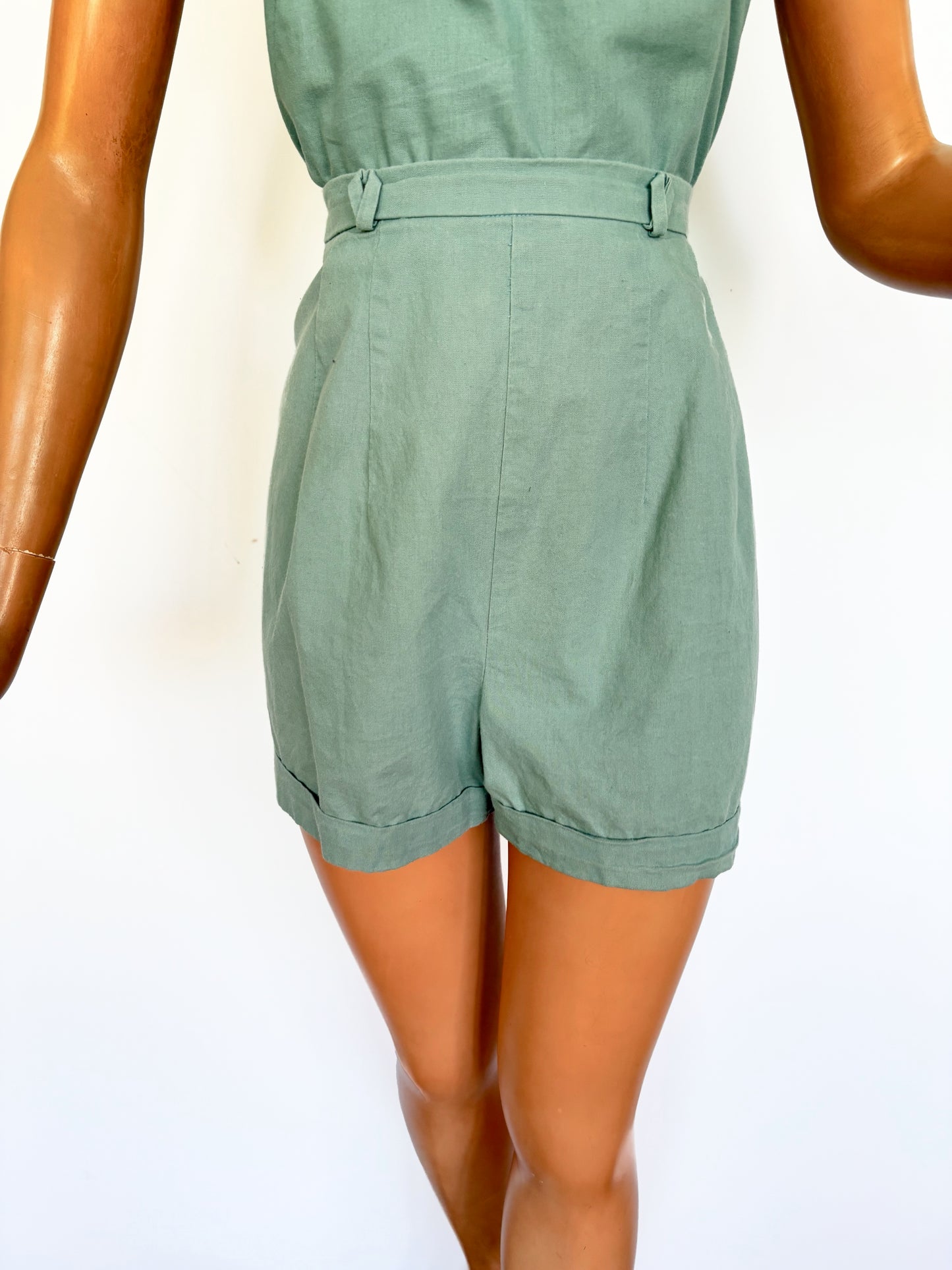 1940s/50s Style Cotton Beach Set | S
