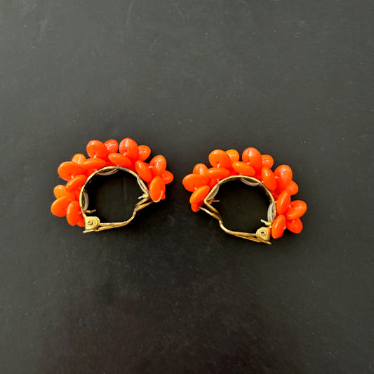 1960s Clip On Earrings