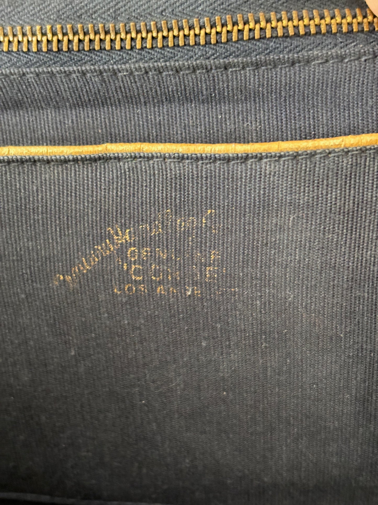 1940s Cordé Dark Navy Handbag