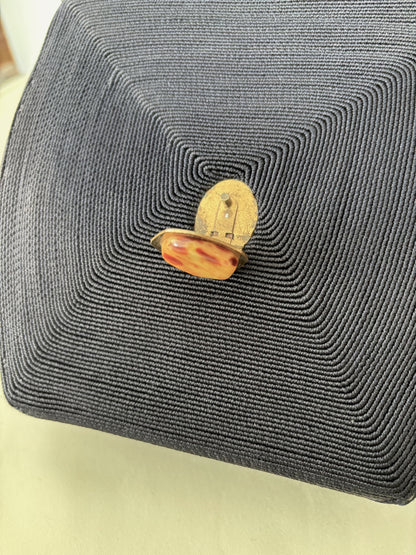 1940s Cordé Dark Navy Handbag