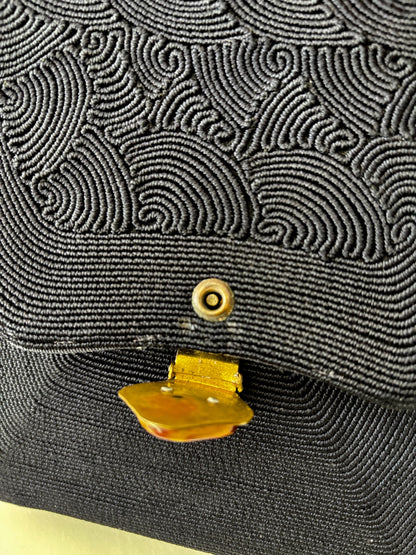 1940s Cordé Dark Navy Handbag