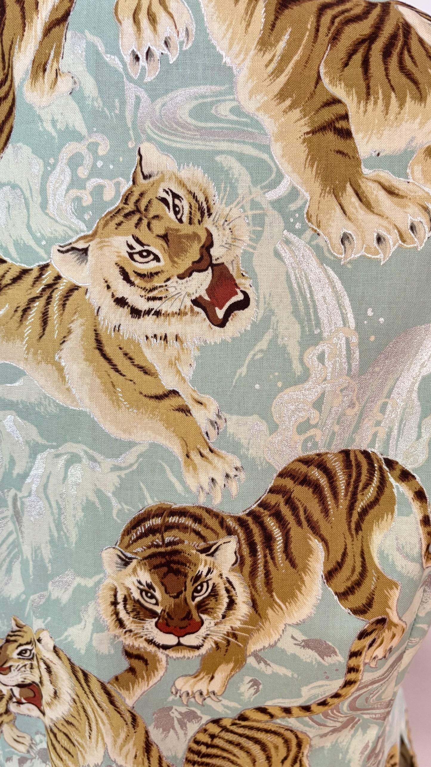 S | 1940s/50s Style Tiger Print Tea Timer