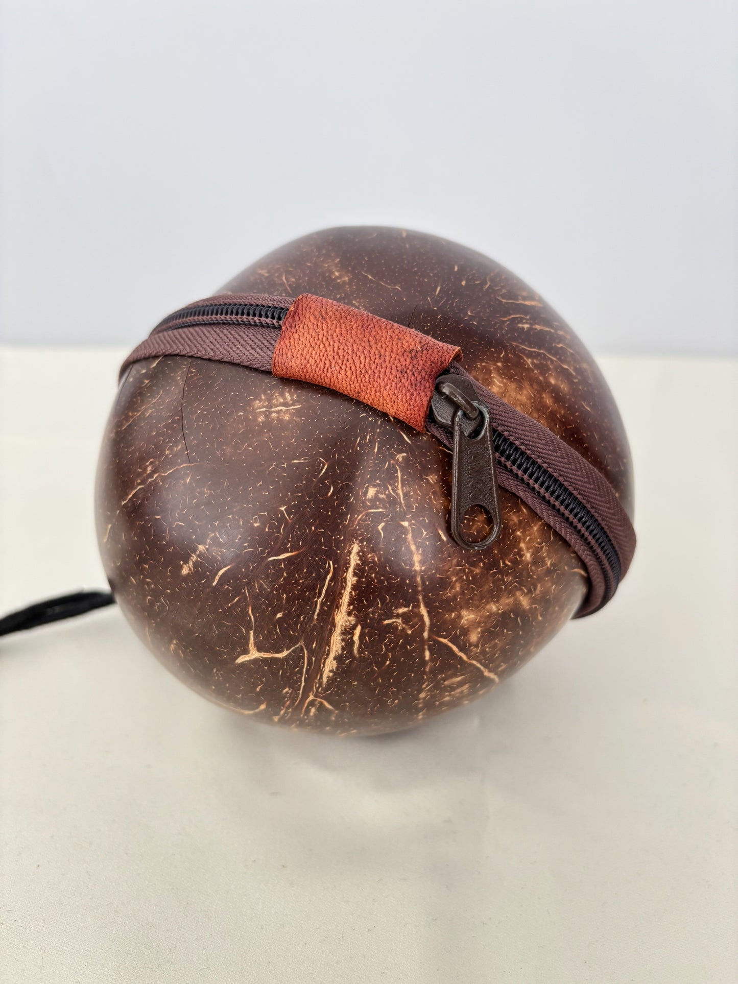 1970s Coconut Shell Shoulder Bag
