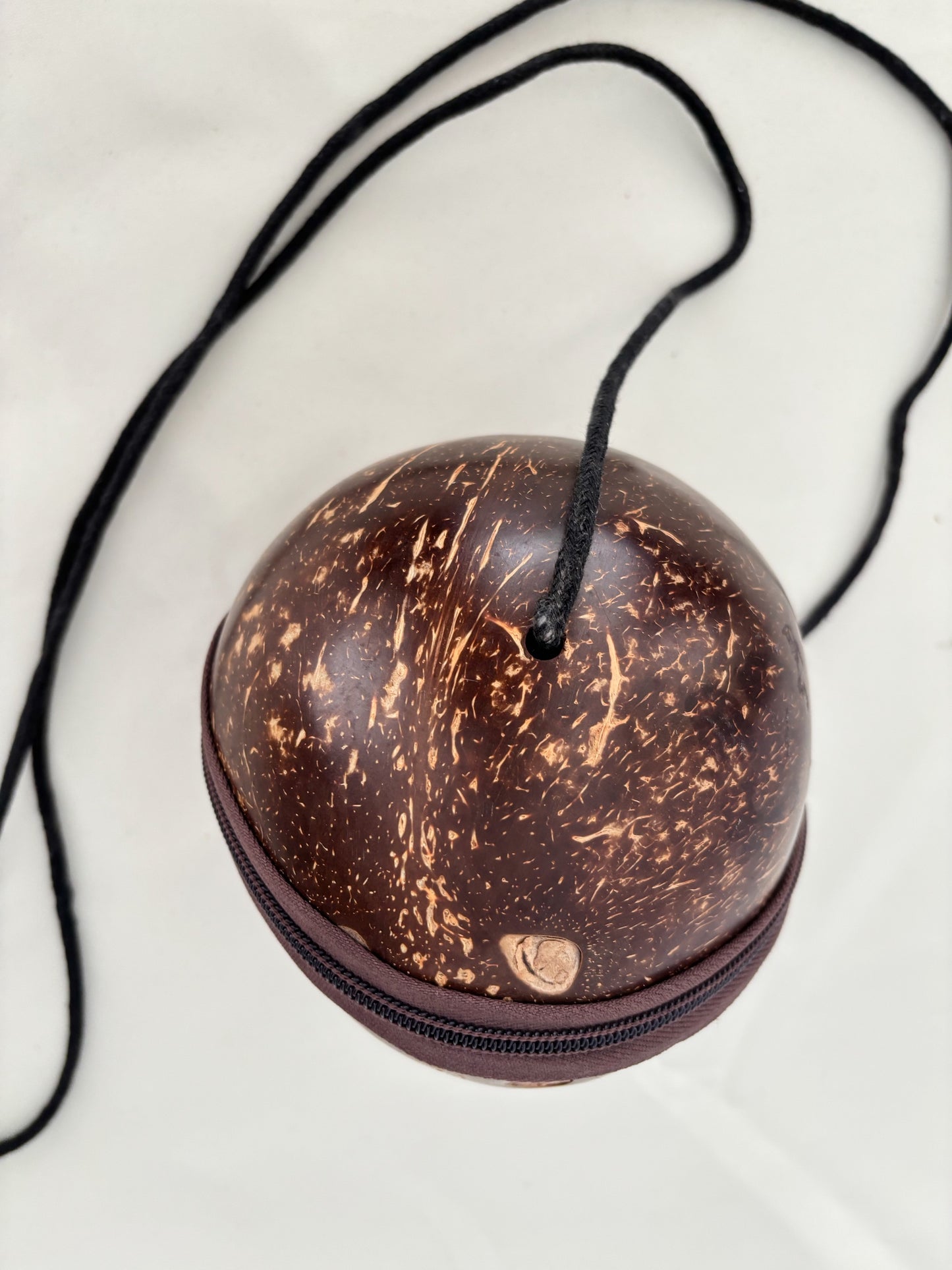 1970s Coconut Shell Shoulder Bag