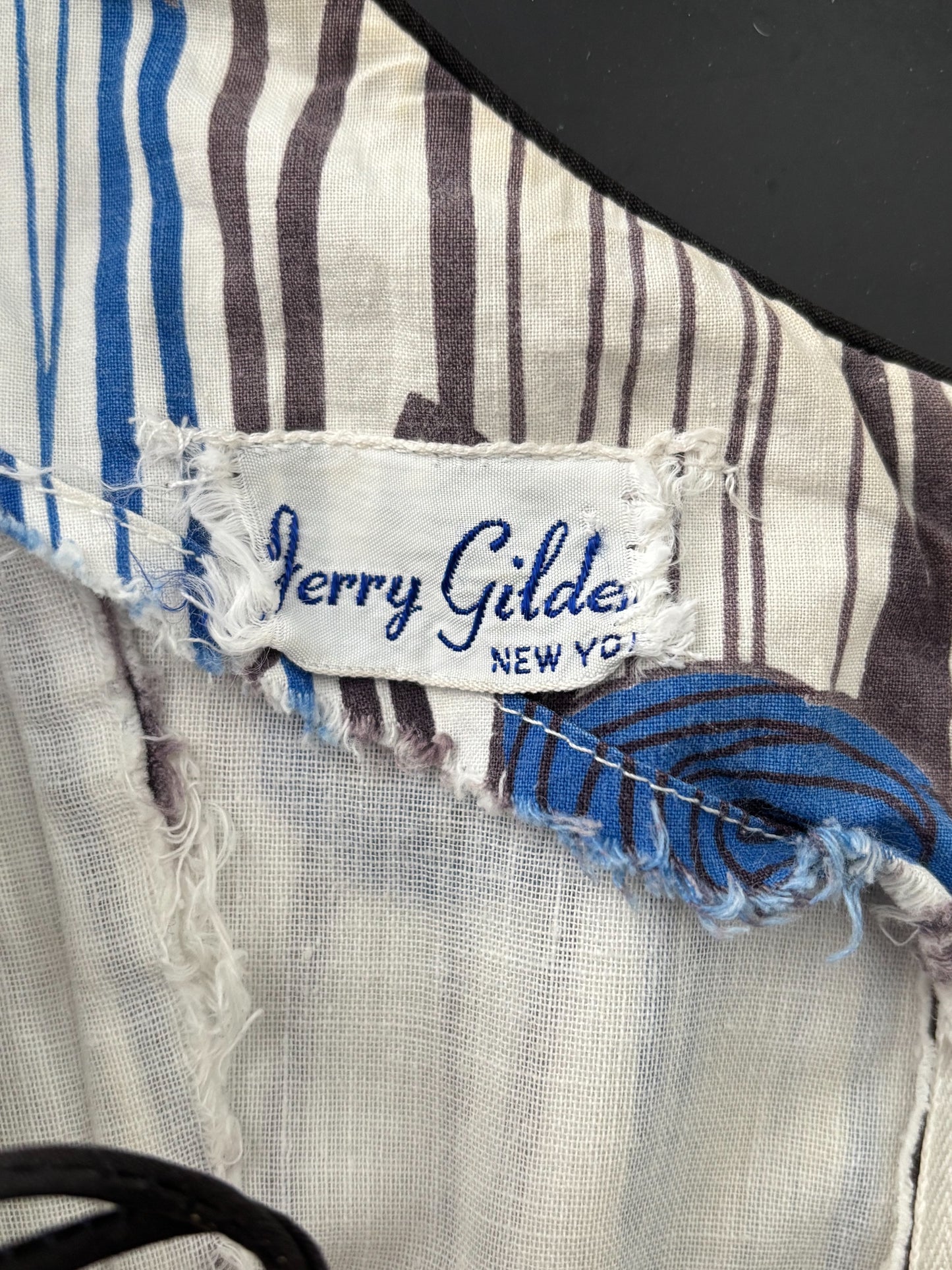 S/M | 1950s Jerry Gilden Cotton Rose Print Sundress