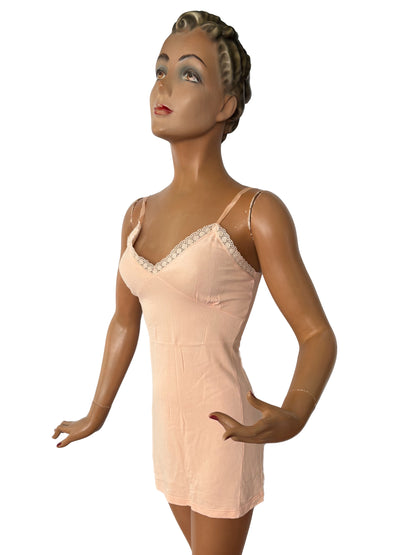 1950s/60s Deadstock Blush Pink Slip | Small