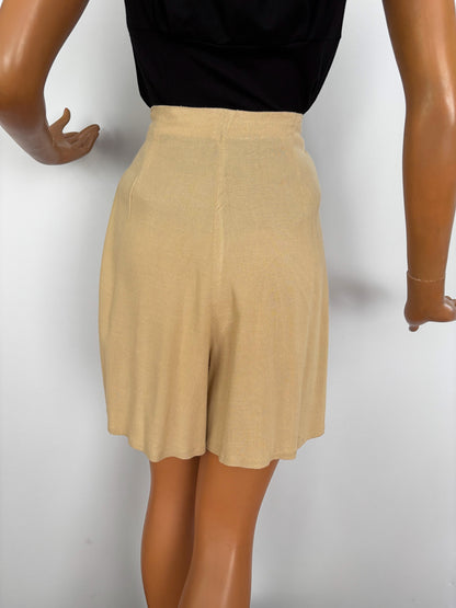 1930s/1940s Style Pleated Shorts | S/M