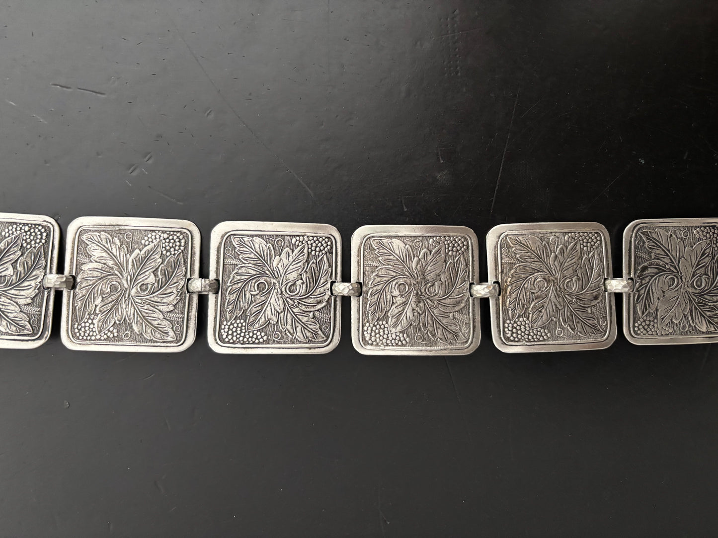 1950s Mexican Alpaca Panel Belt