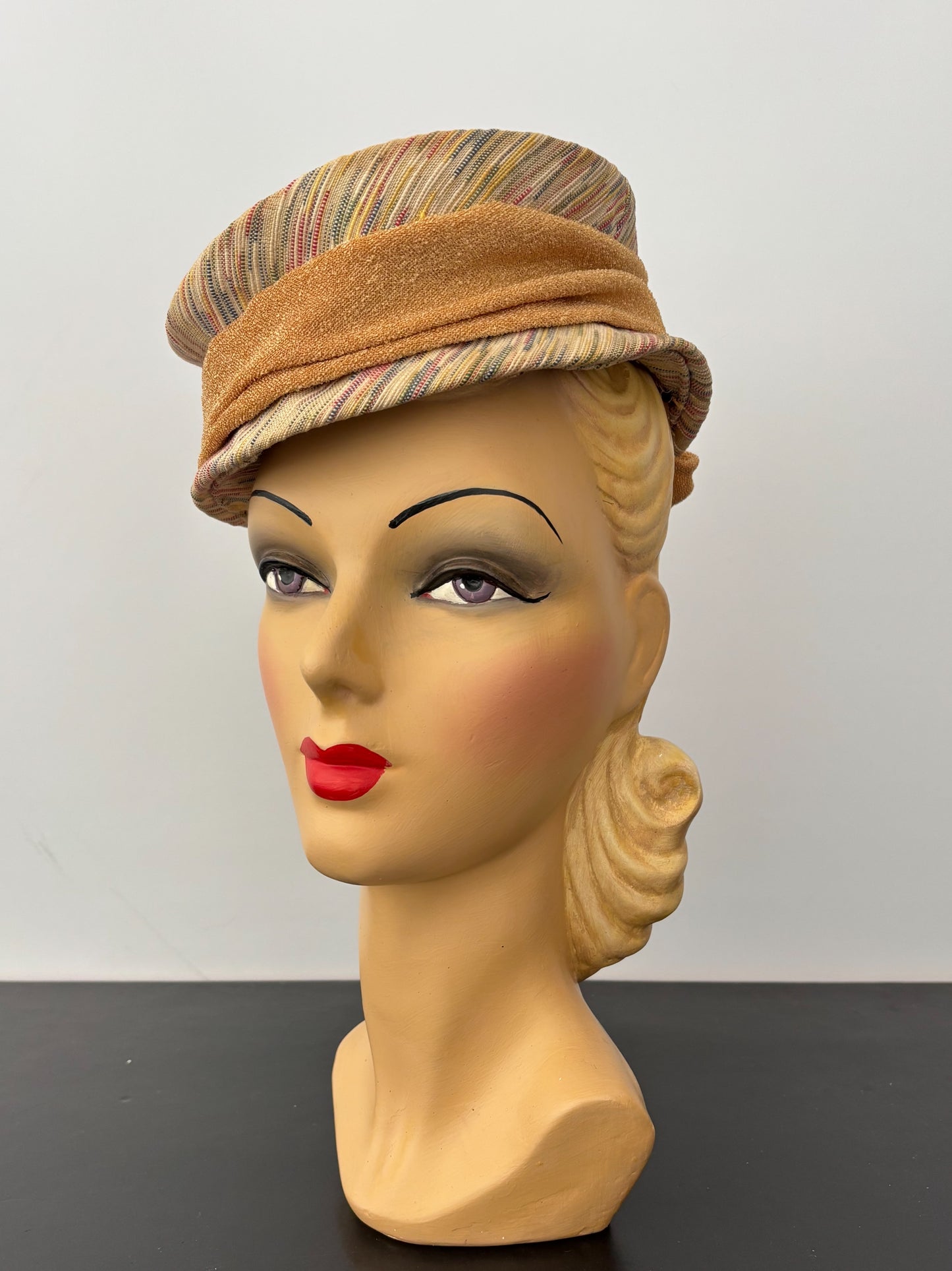1950s Fruit And Flower Tilt Hat