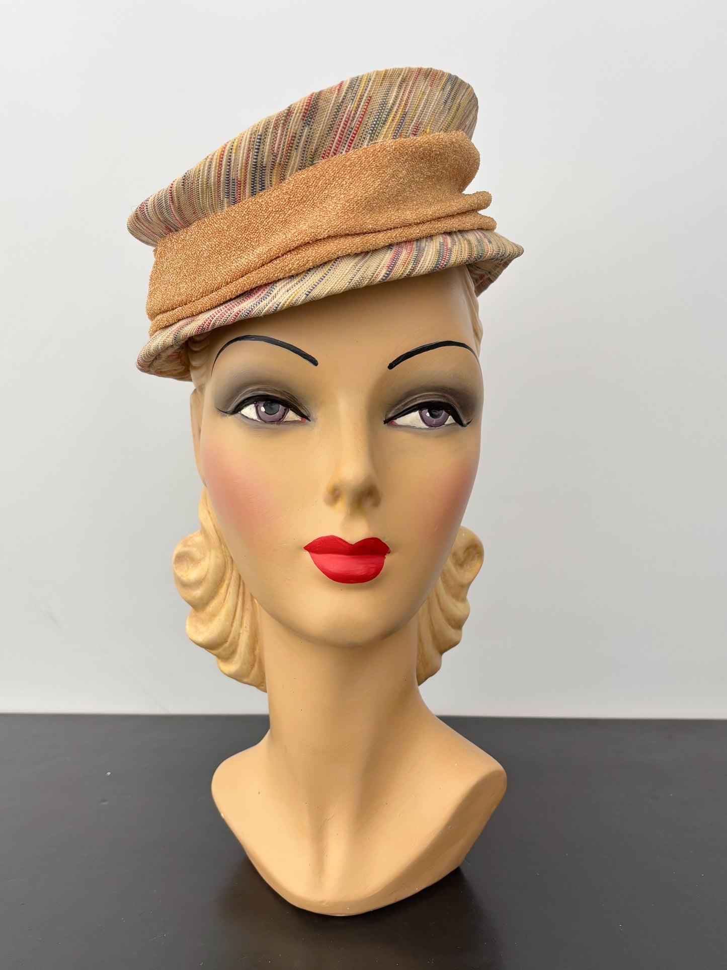 1950s Fruit And Flower Tilt Hat