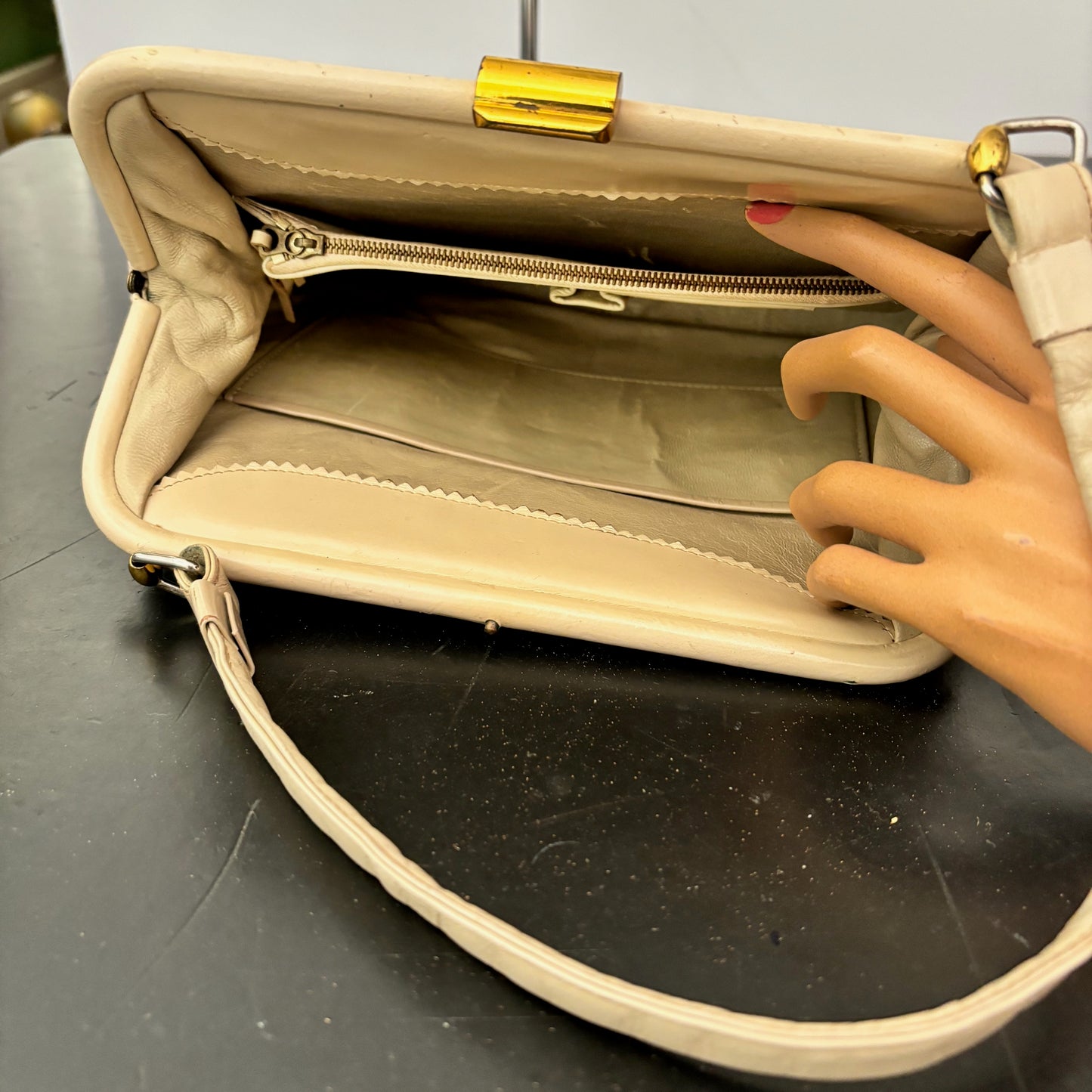 1950s/60s Floral Needlepoint Handbag