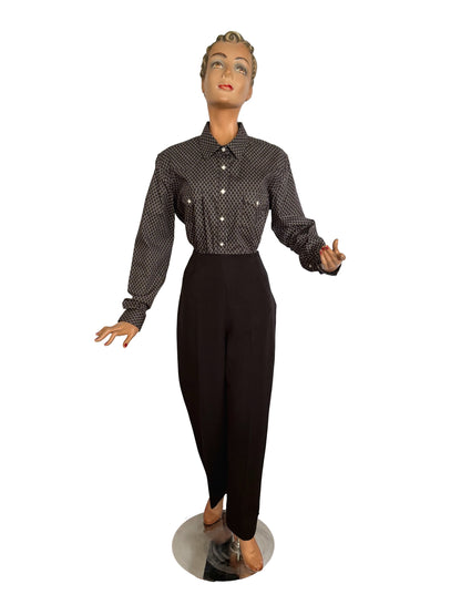 XXL | Panhandle Black And White Western Shirt