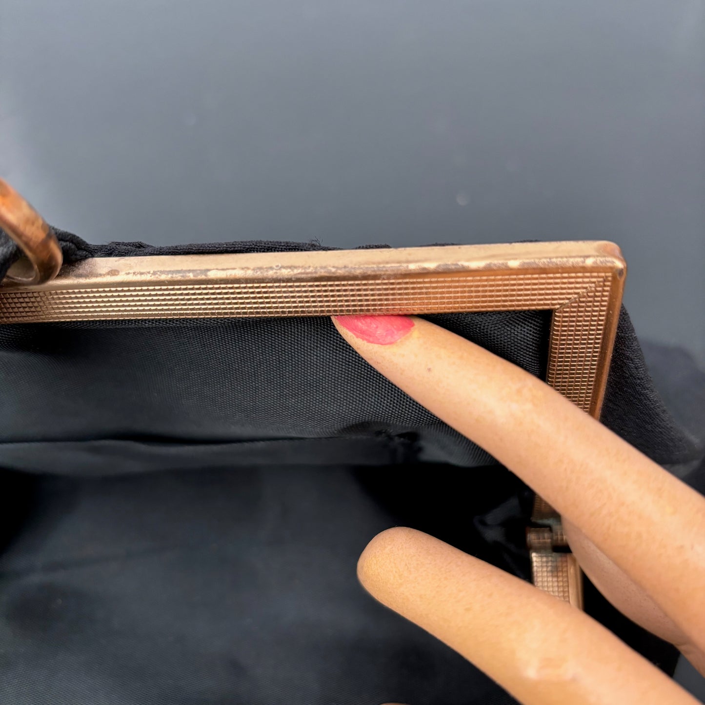1940s Organza Evening Handbag