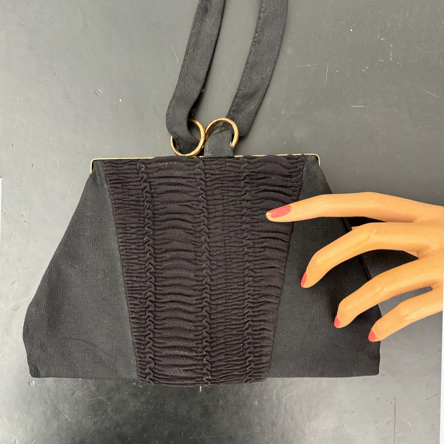 1940s Organza Evening Handbag