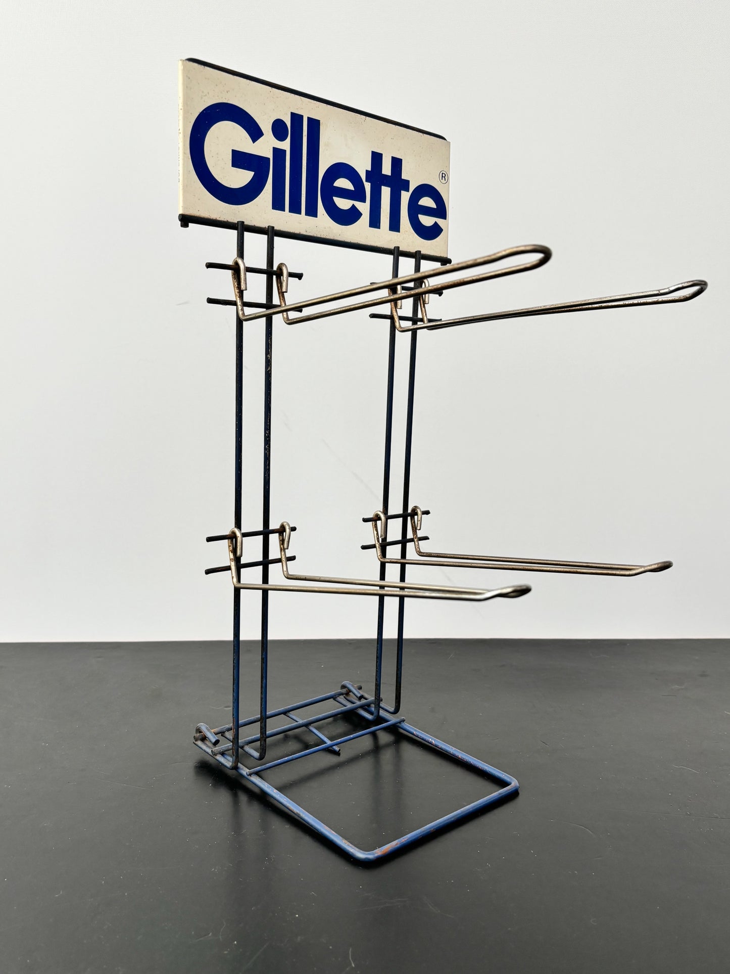 1950s Gillette Razorblades Shop Counter Display
