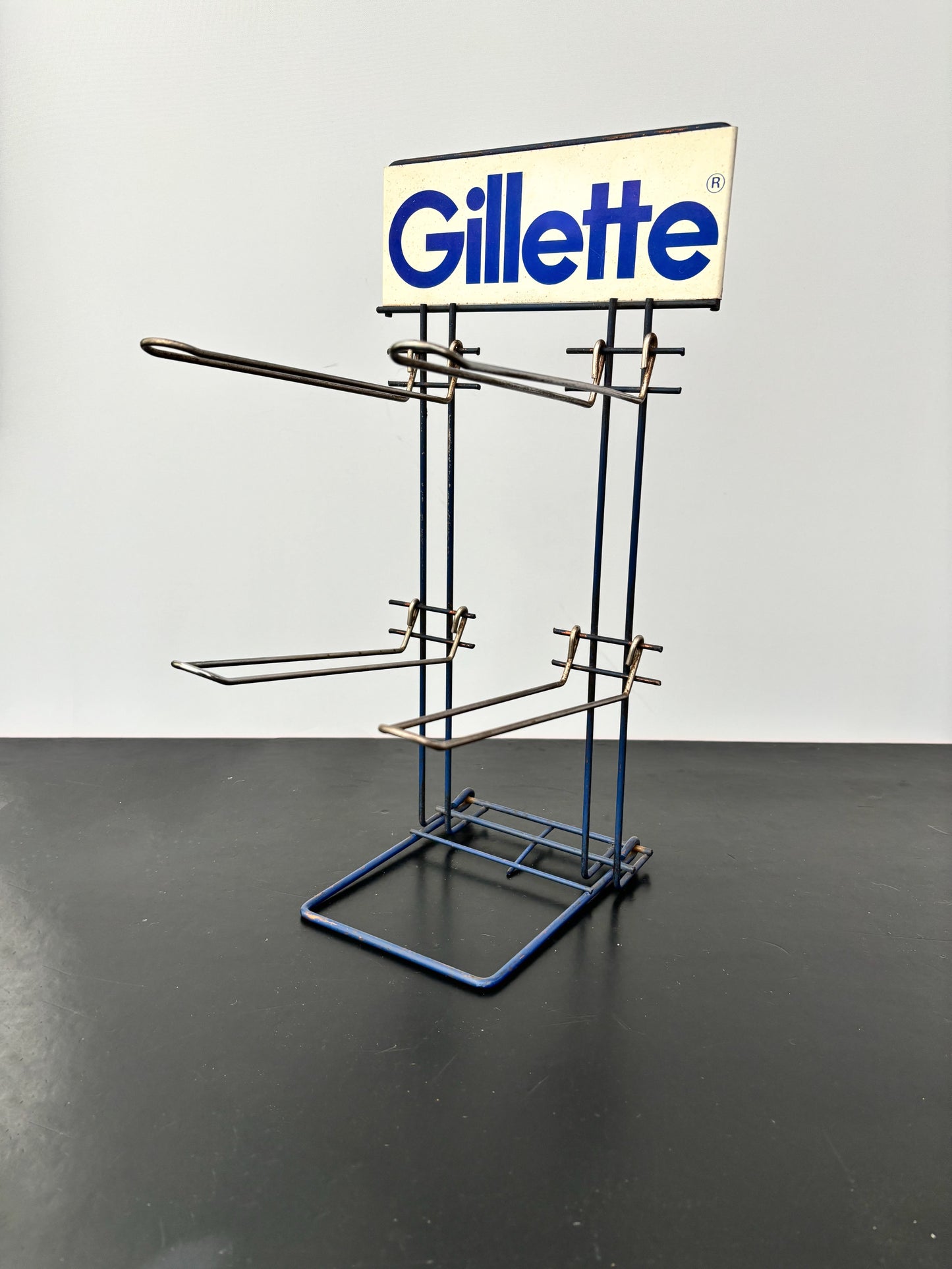 1950s Gillette Razorblades Shop Counter Display