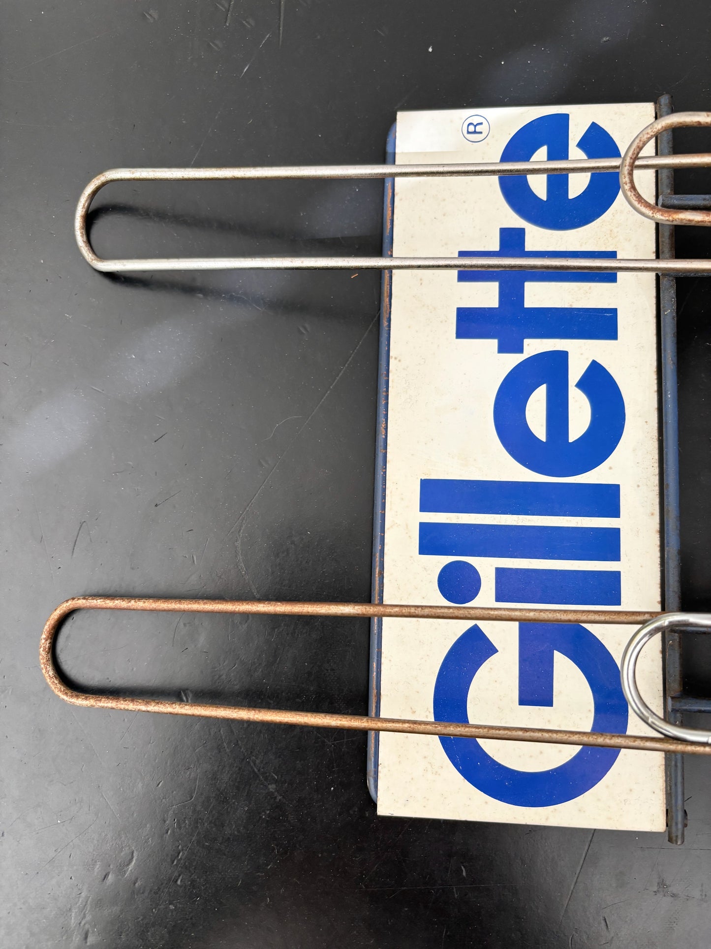 1950s Gillette Razorblades Shop Counter Display