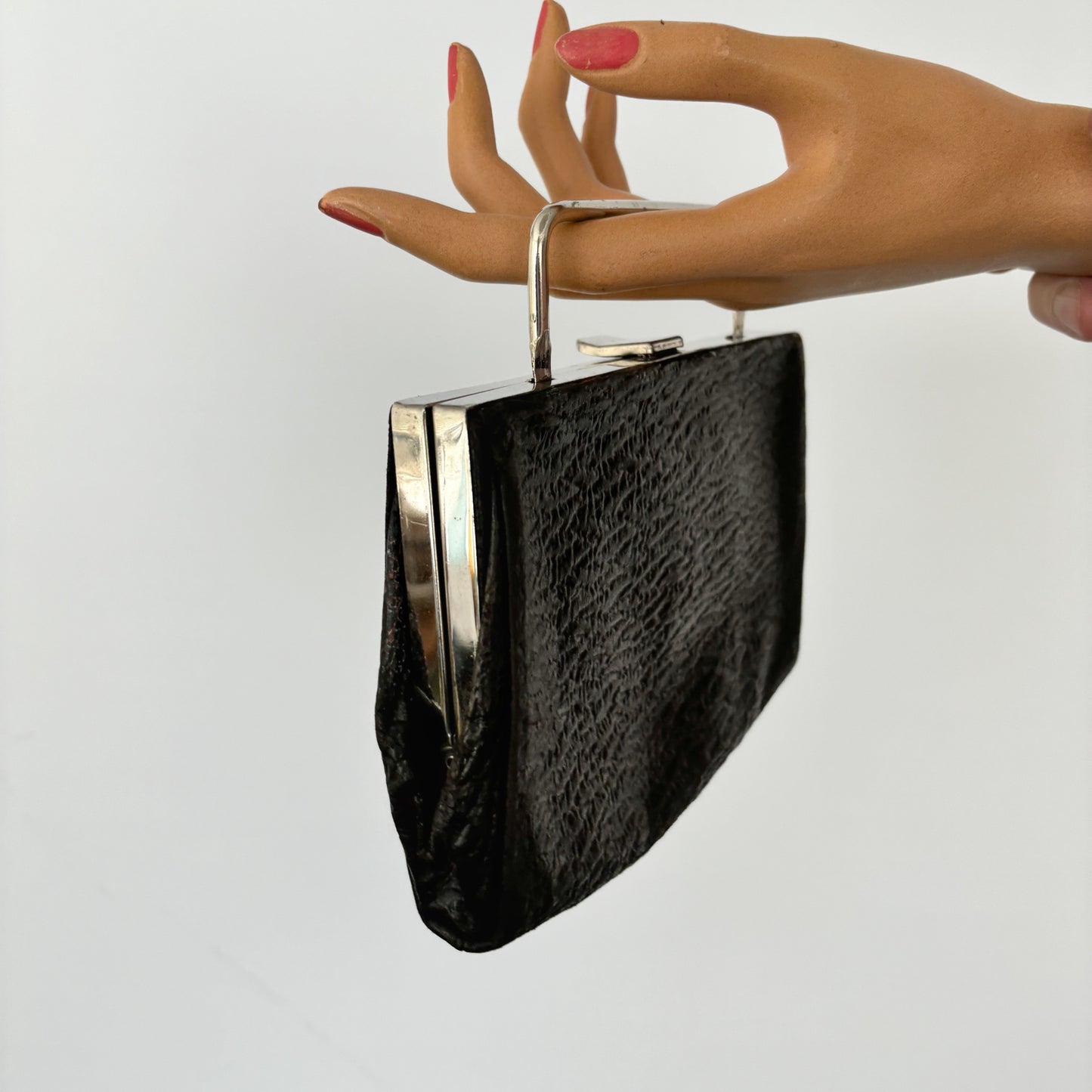 1920s/1930s Textured Leather Handbag