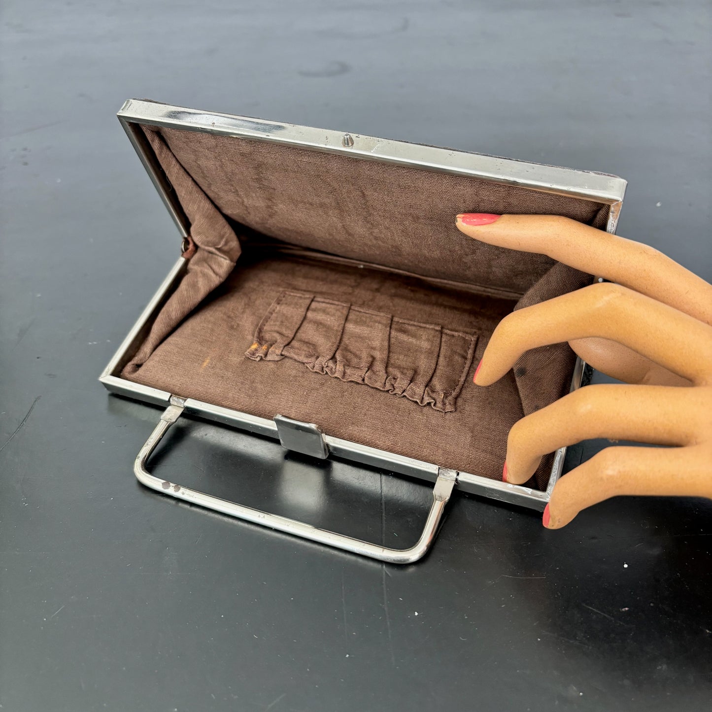 1920s/1930s Textured Leather Handbag