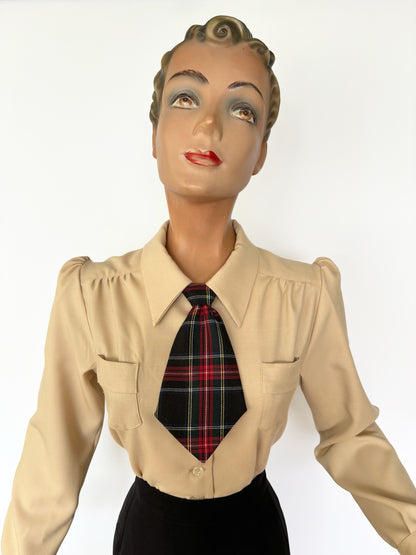 1930s/1940s Style Necktie - Various Colours