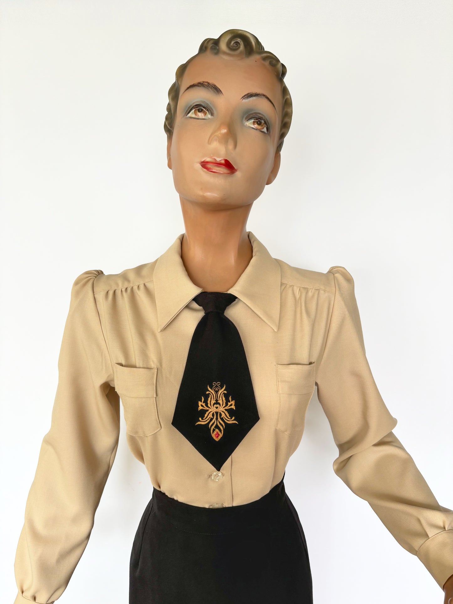 1930s/1940s Style Necktie - Various Colours