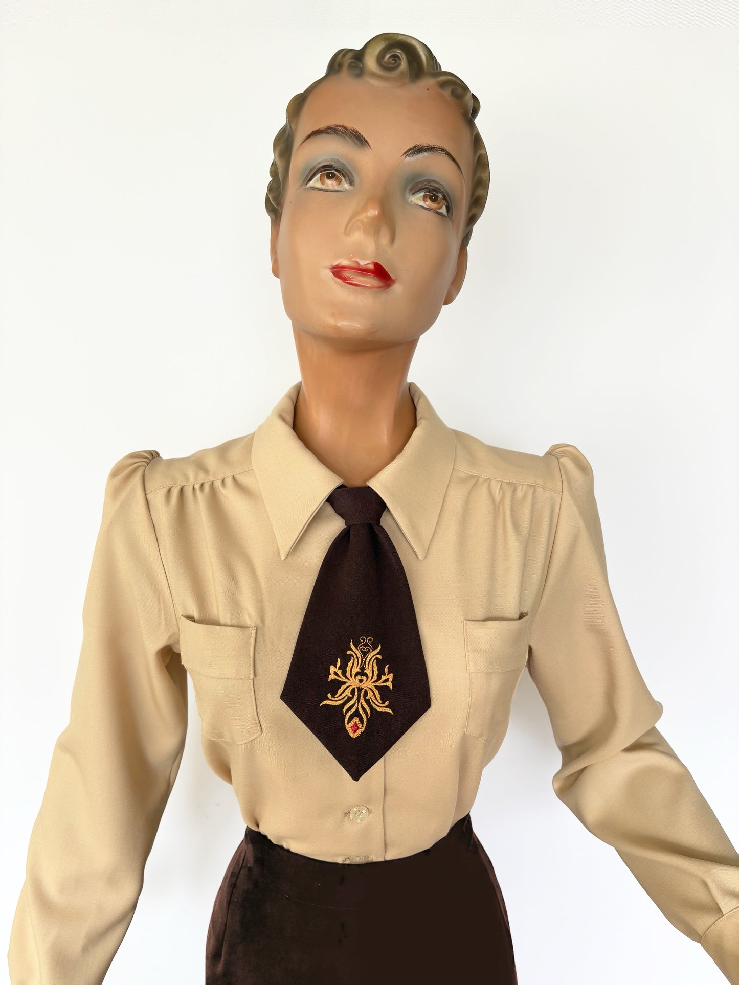 1930s/1940s Style Necktie - Various Colours