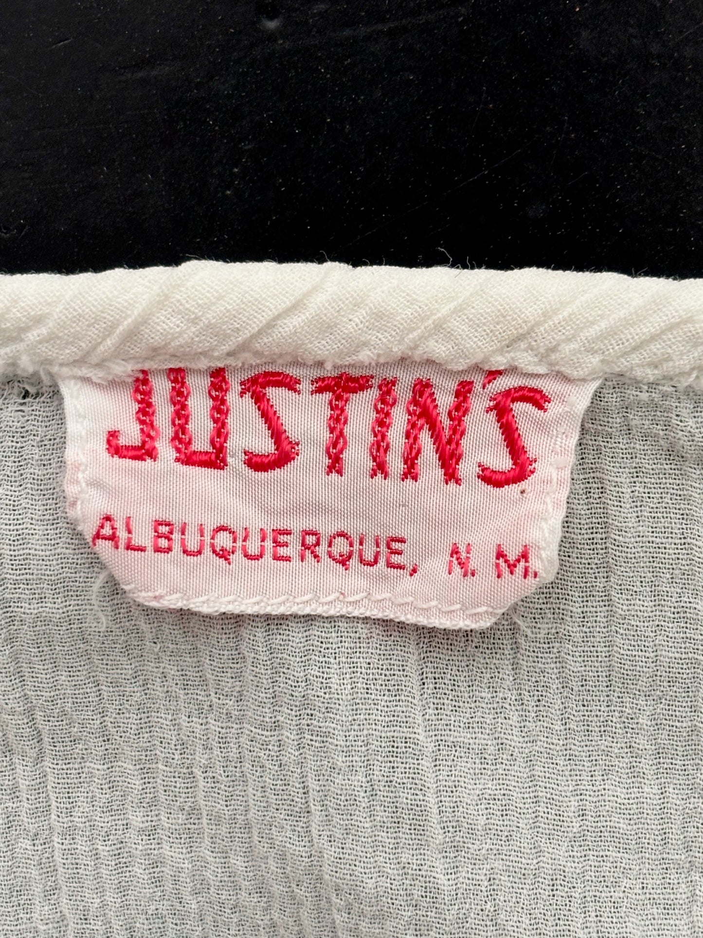 S/M | 1950s Justin’s Western Fiesta Blouse