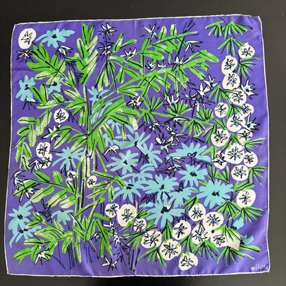 1960s Vera Neumann Floral Shawl