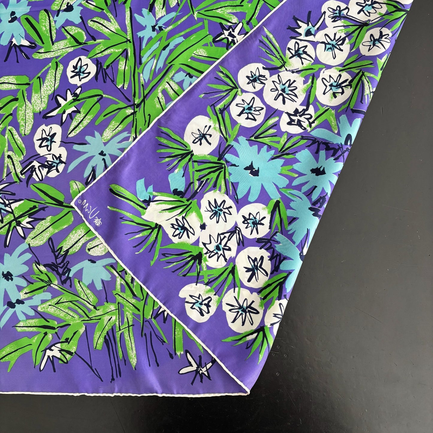 1960s Vera Neumann Floral Shawl