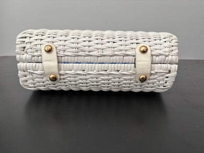 Hell Bunny Honey Ryder Rattan Handbag