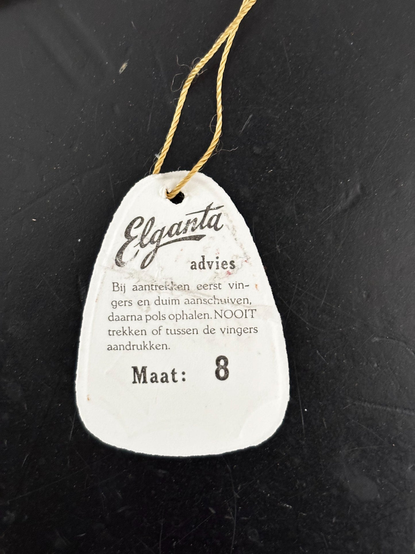 Deadstock 1950s Elganta Structured Evening Gloves | Size 8