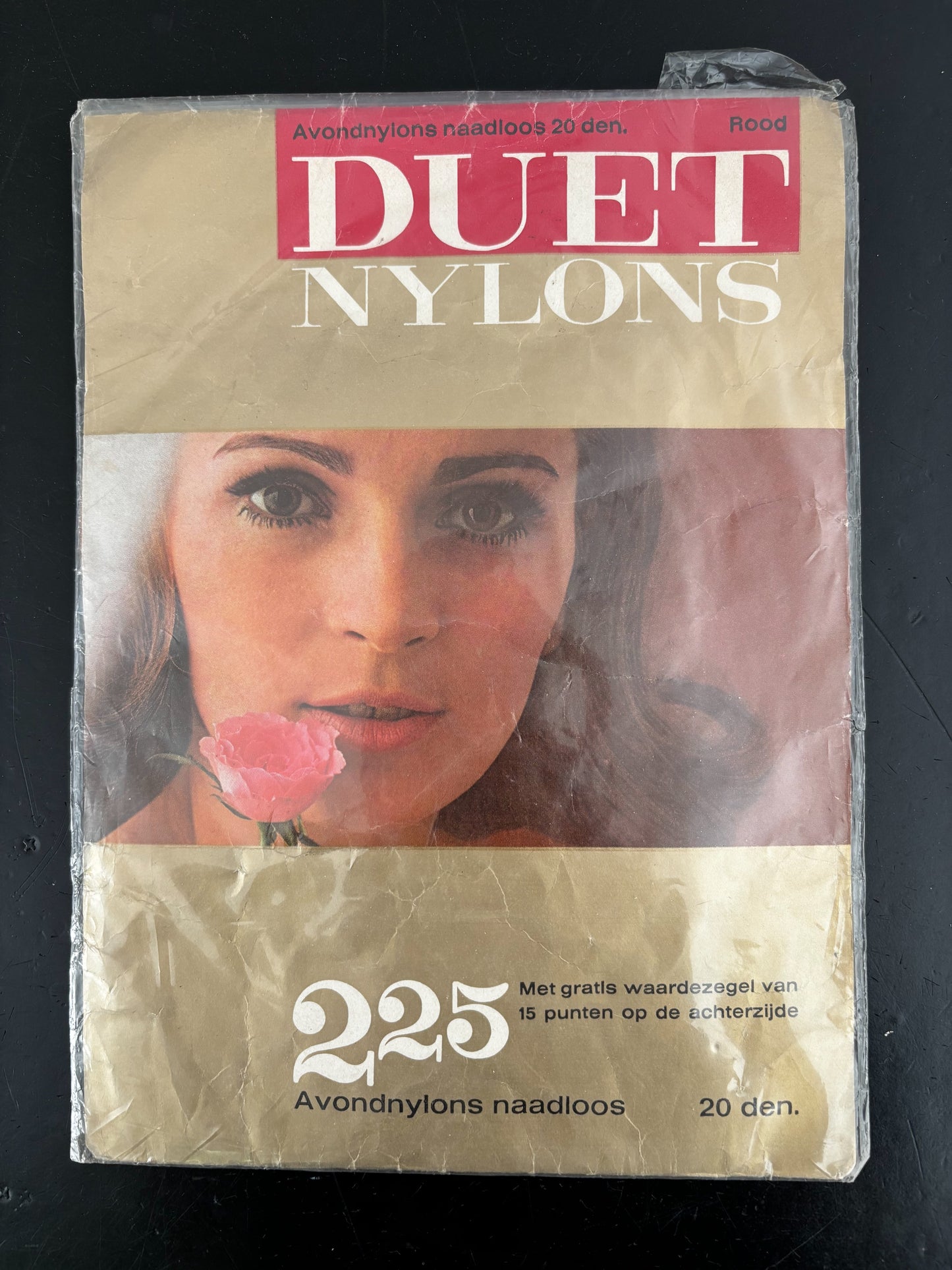 Vintage Seamless Nylon Stockings Size 8½ Duet
