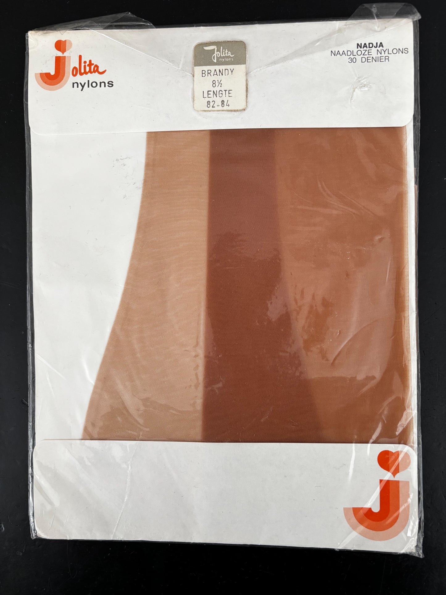 Vintage Seamless Nylon Stockings Size 8½ Jolita